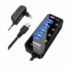 Hub Alimenté USB – 4 Ports