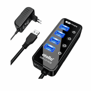Hub Alimenté USB – 4 Ports