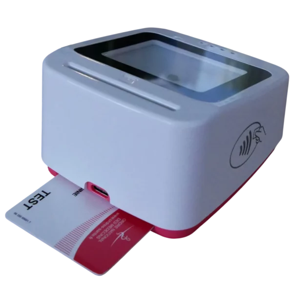 e-lecteur-integral-lecture-carte-cps-dos e-Lecteur intégral 4-en-1 【CV, QR, NFC, CPS】