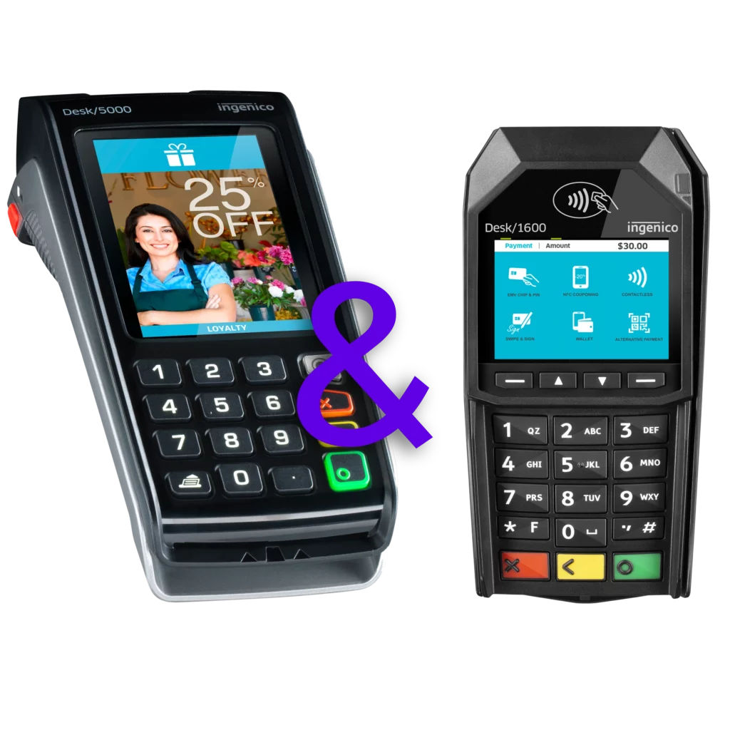 Pack TPE Ingenico Desk 5000 & Pinpad Desk 1600