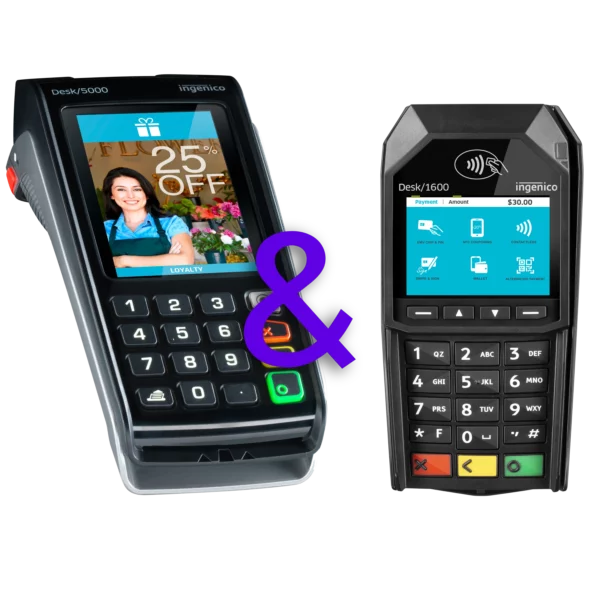 Pack TPE Ingenico Desk 5000 & Pinpad Desk 1600