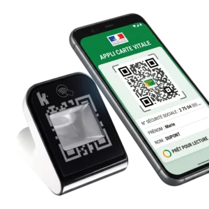 Lecteur QR NFC KAPELSE KAP-eCV