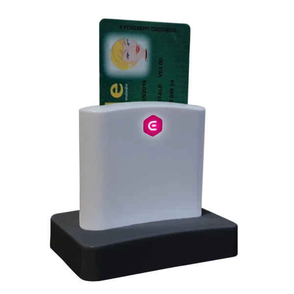 Pack lecteur QR et carte Vitale