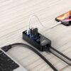 Hub Alimenté USB – 4 Ports
